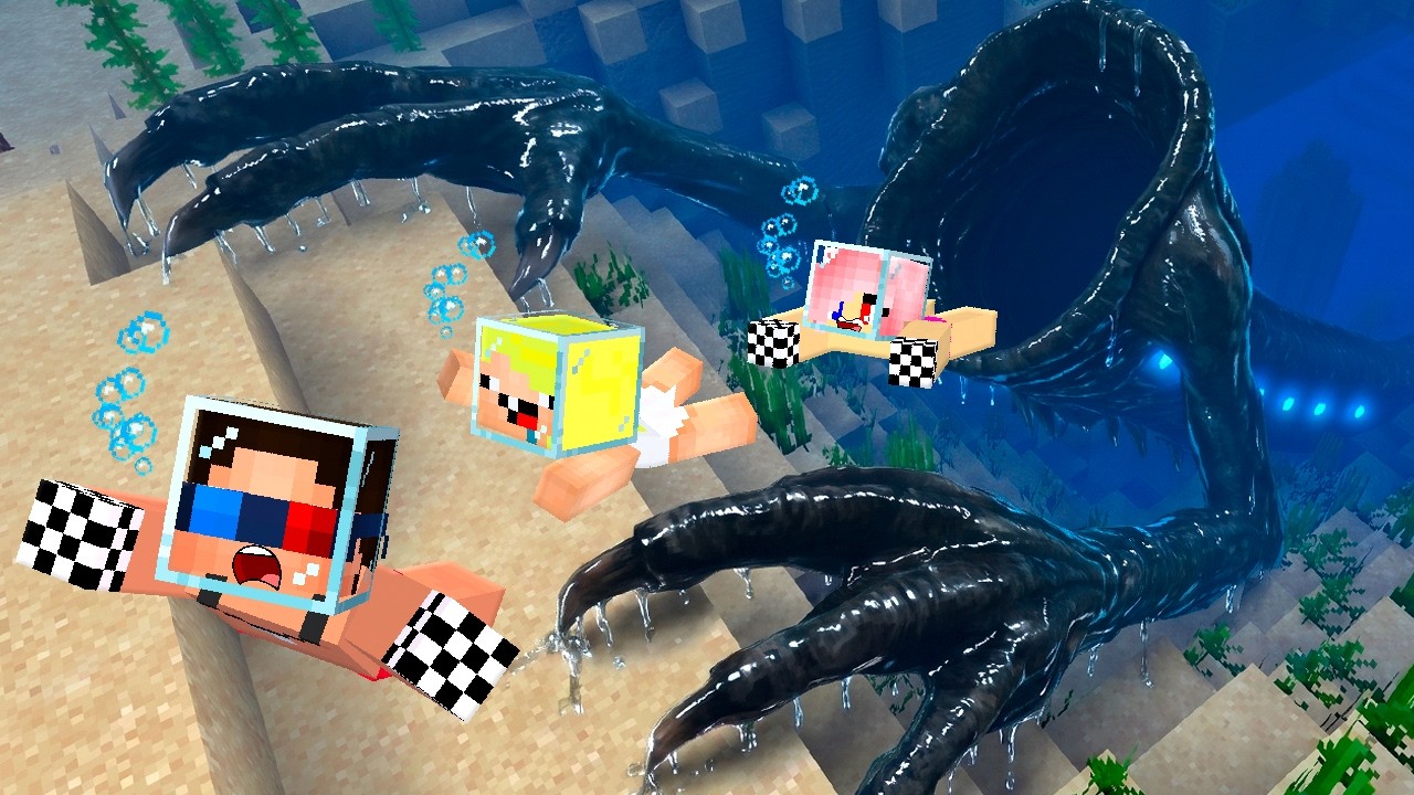 🐋ВЫЖИВАНИЕ В МИРЕ ГЛУБОКОВОДНОГО МОРСКОГО ПОЖИРАТЕЛЯ В МАЙНКРАФТ! ШЕДИ MINECRAFT