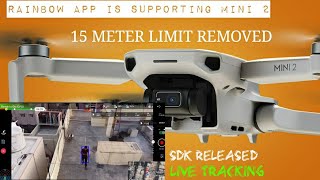 DJI #MINI2 #RAINBOW APP | Active track | OBJECT TRACKING | No more 15 meters limit | free #15mhack screenshot 1