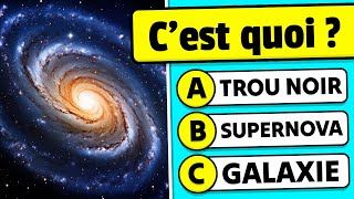 🧠 Es-tu un GÉNIE ? 40 questions sur l'UNIVERS 🚀🌌✅