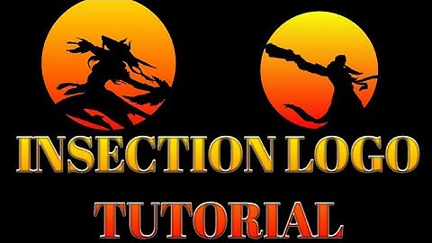How to make iNSECTION logo ( Basic Tutorial )