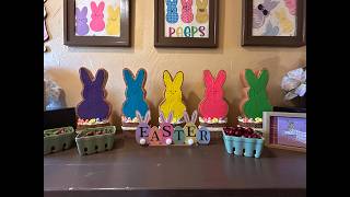 Trash to Treasure - Discarded Styrofoam to Peeps Easter Decorations! #easter #fakebake #diy #peeps
