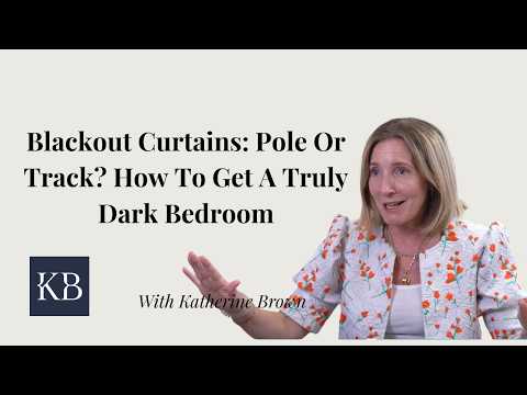 Blackout Curtains: Pole Or Track? How To Get A Truly Dark Bedroom