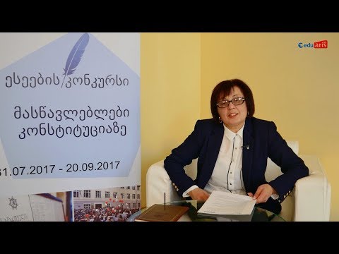 არინა თავაქარაშვილი, შიდა ქართლი - ესეების კონკურსის გამარჯვებული