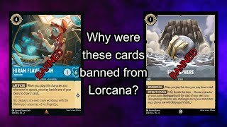 This is MASSIVE - Hiram and Fortisphere banned from Lorcana