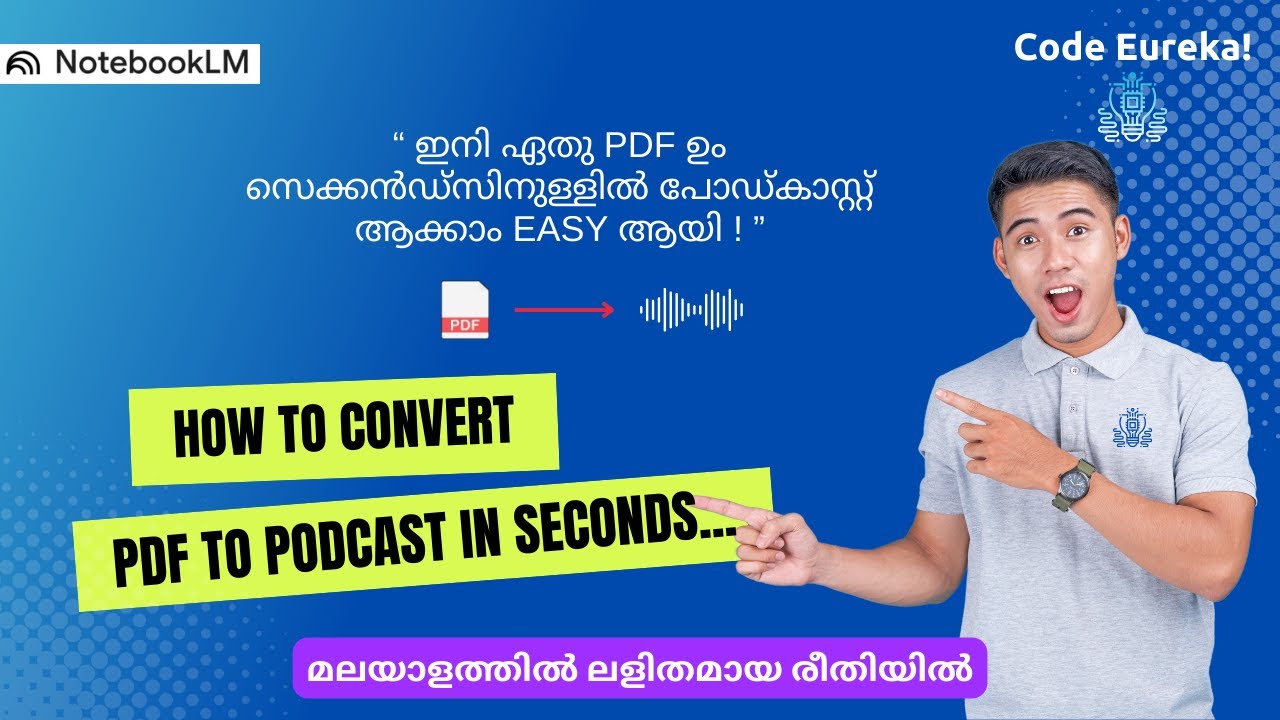 NotebookLM: BEST AI Tool to Learn ANYTHING Fast! (Malayalam) | Code ...