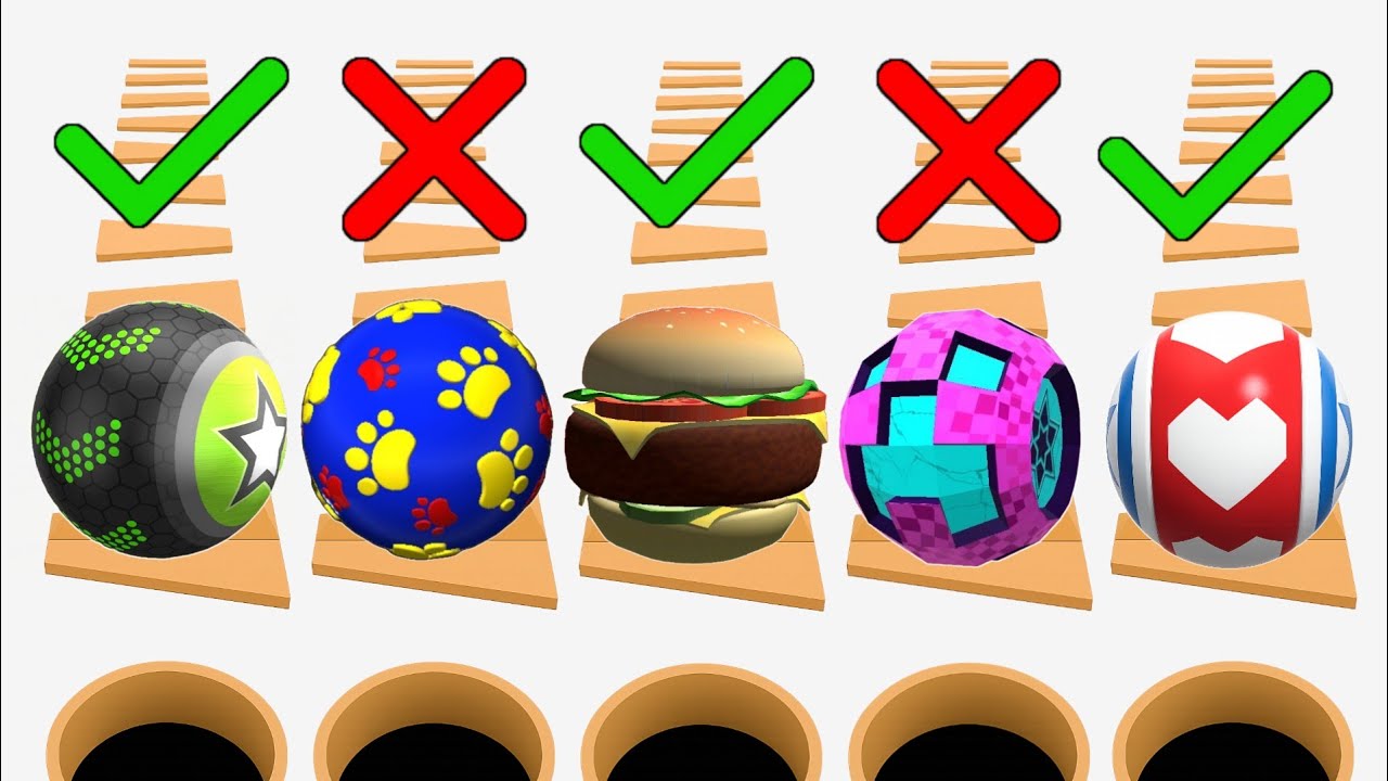 Going Balls Walkthrough - All Levels, All Speed!🔥| Android Games| iOS Gameplay