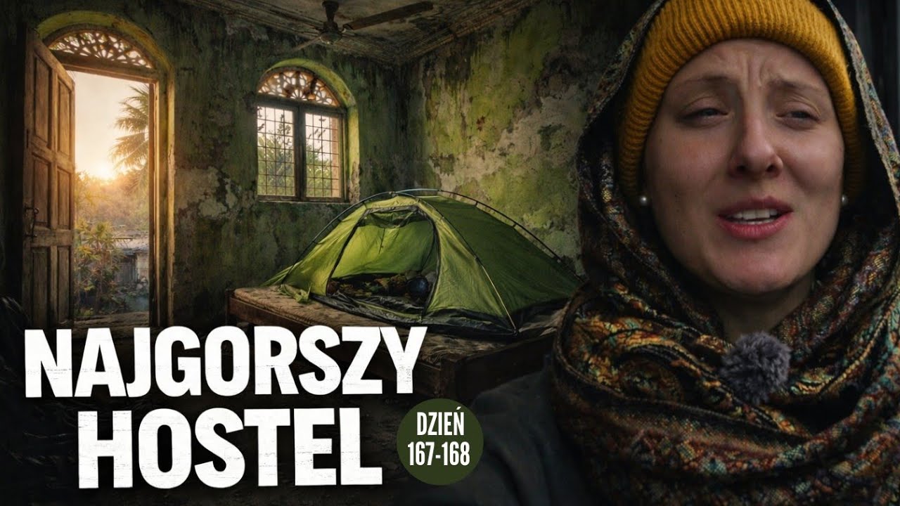 Najgorszy hostel w naszym życiu. Wyjeżdżamy 