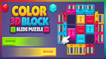 Color Block 3D Slide Puzzle-1