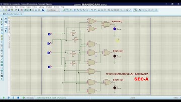 2 BIT COMPARATOR USING LOGIC GATES (ON PROTEUS SOFTWARE)