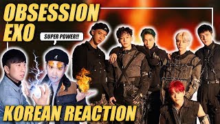 🔥(ENG) KOREAN Rappers react to EXO 엑소 'Obsession' 🔥