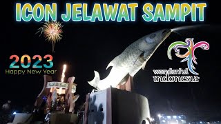 SUASANA MALAM PERGANTIAN TAHUN DI ICON JELAWAT KOTA SAMPIT