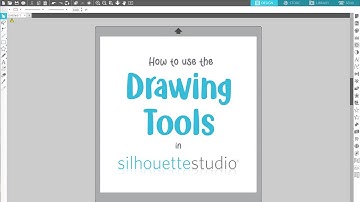 How to Use the Drawing Tools in Silhouette Studio