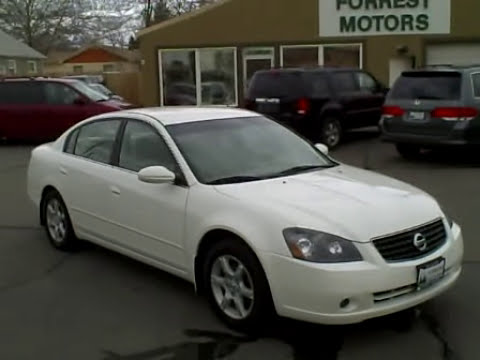 5062a 2006 Nissan Altima 2 5s Special Edition White 63k