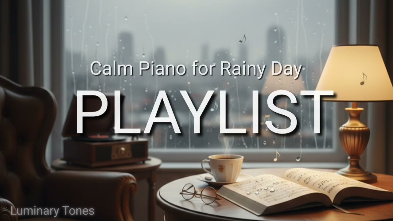 Calm Piano for Rainy Day PLAYLIST 