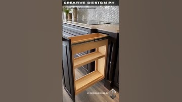 Creative Design Ideas: Pull out base cabinet organizer