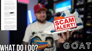 PROOF GOAT SCAMMED ME FOR A PAIR OF THE 2024 JORDAN 4 