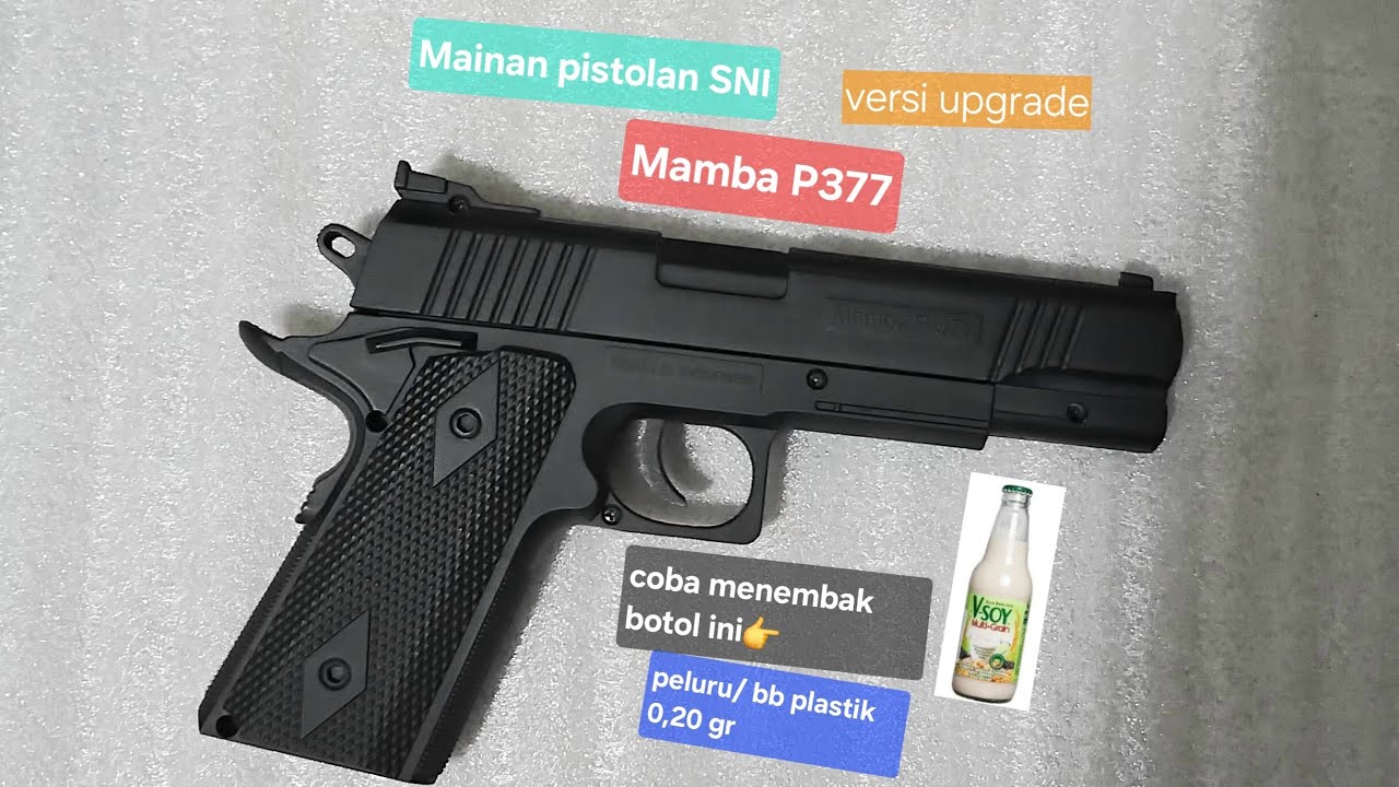 Botol visoy !! Mamba Black P377 CU+ kirim untuk bor purbalingga - YouTube