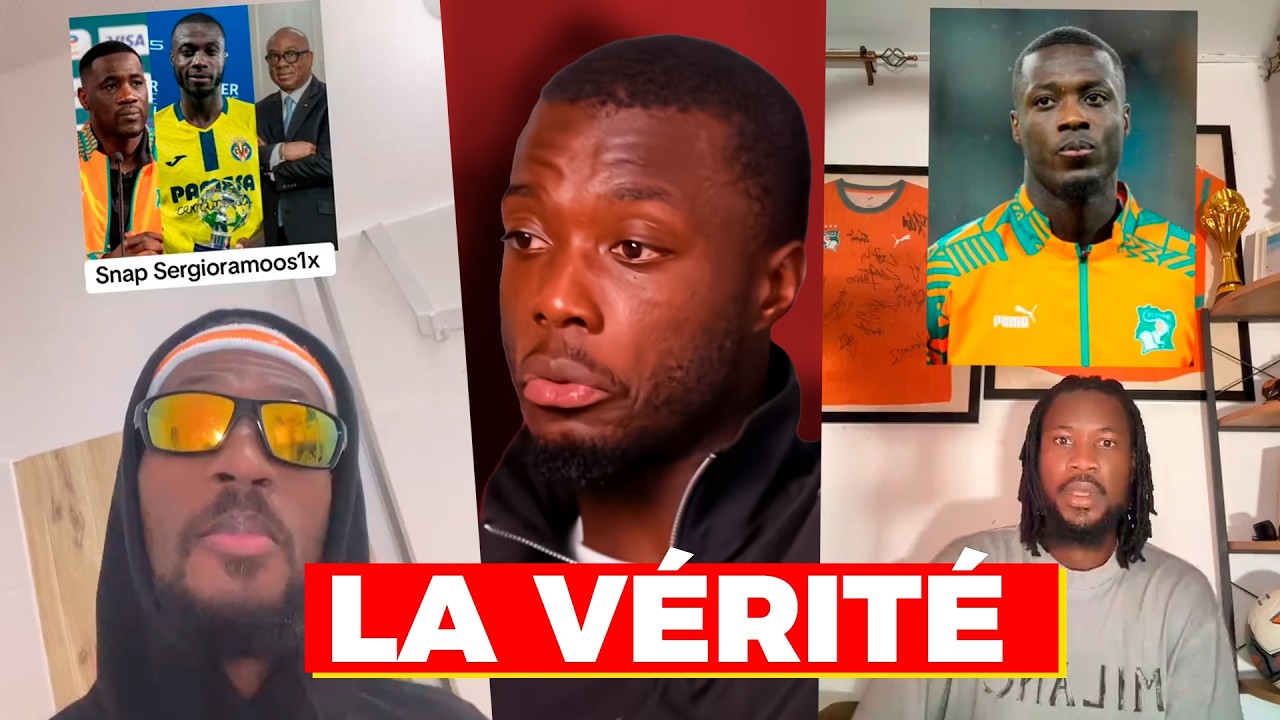 réactions des ivoiriens 🇨🇮 à l'interview de Nicolas pépé ! c'est chaud