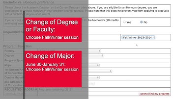 Making Program Change Requests