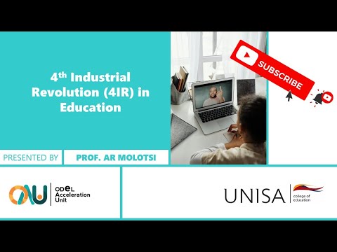 4th Industrial Revolution (4IR) in Education by Prof. Abueng Molotsi