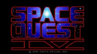 Space Quest IV: Roger Wilco and the Time Rippers  - Intro (1991) [Sound Comparison]