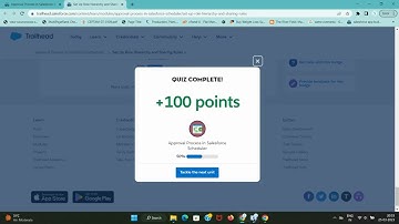 Set Up Role Hierarchy and Sharing Rules | Approval Process in Salesforce Scheduler