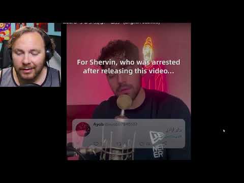 REACTION to Shervin Hajiaghapour Baraye Azadi شروین حاجی پور برای آزادی English subtitle