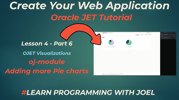 Oracle JET (v11) - Lesson 4 - Part 6 - OJET Visualizations - oj-module - Adding More Pie Charts