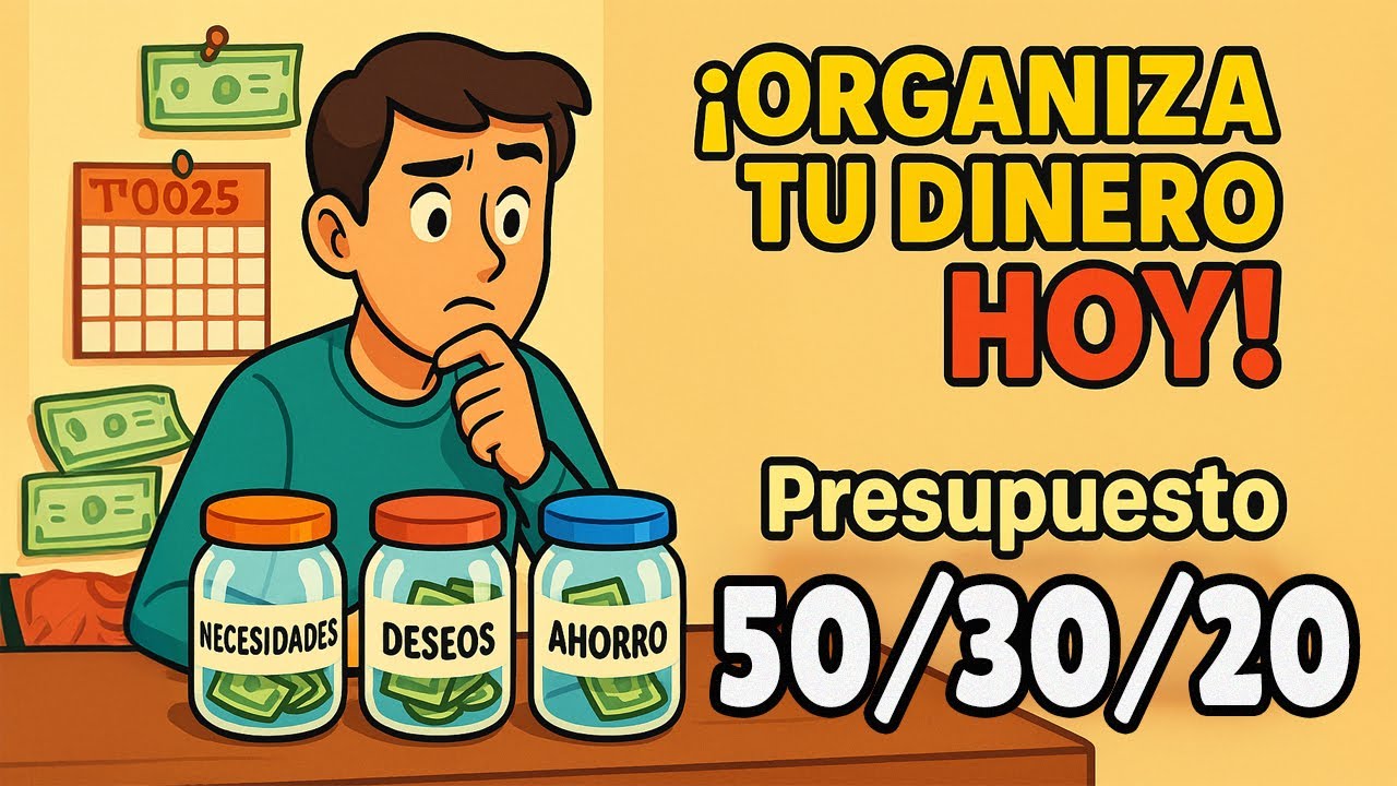 Presupuesto 50/30/20 Organiza TU DINERO en 2025 y Deja de Vivir al Límite 💰📊