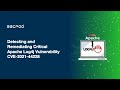 How to Detect and Remediate Apache Log4j Vulnerability (CVE-2021-44228) with SecPod SanerNow