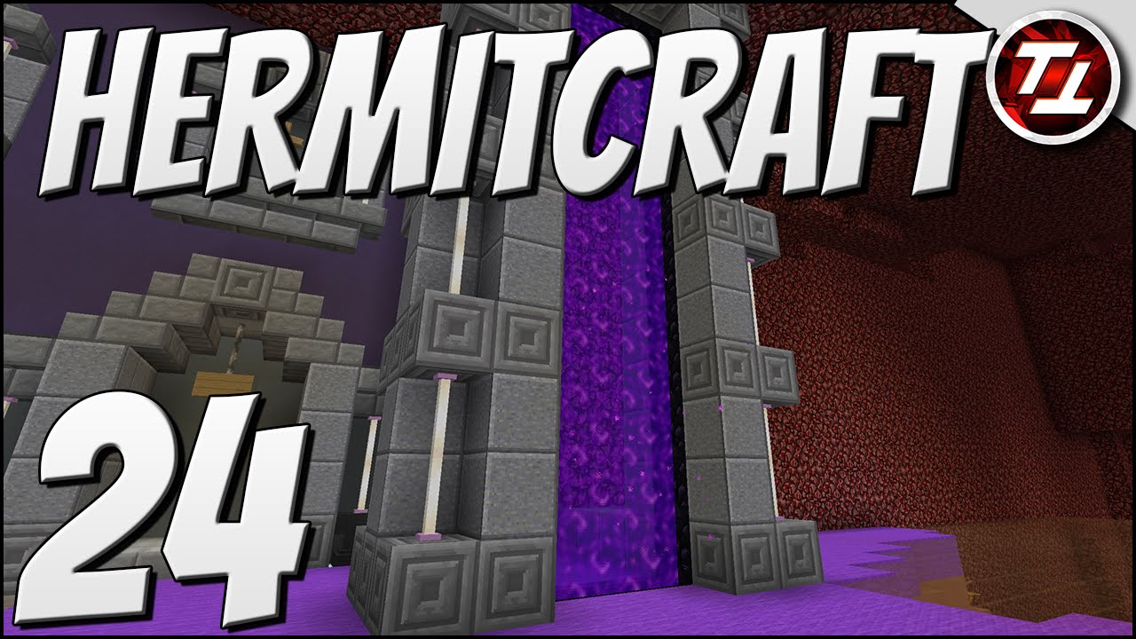 Minecraft :: Hermitcraft IV #24 — Хаб обретает форму!