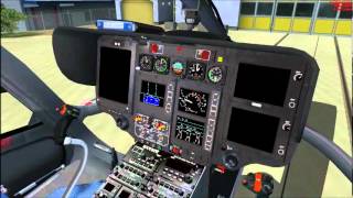 Startup / Shutdown ICARO Ec135 beta FSX GERMAN Tutorial