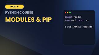 Python import, pip & venv for Beginners – Part 9 #python #pythontutorial