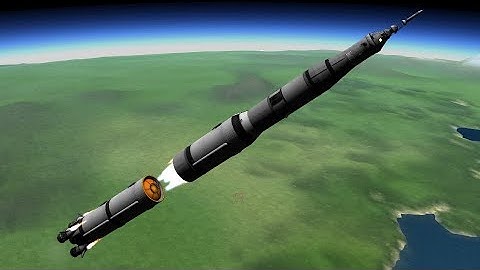 KSP - Timelapse Making History Saturn V Apollo Replica Mun Mission