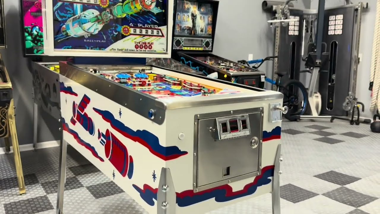 Williams Space Mission Pinball Machine Restoration 7