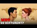 Why Europeans And Asians Evolved So Differently (The 900,000-Year MYSTERY) | History For Sleep