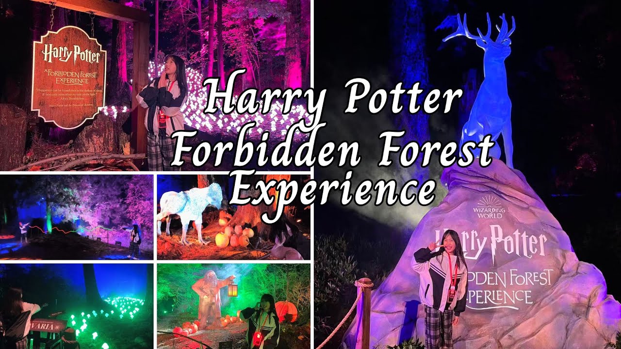 Посещение Запретного леса Гарри Поттера в Стэнли-парке, Ванкувер, Канада