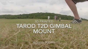 TBS Discovery 3D printed Gimbal testing. see himagain99 on eBay
