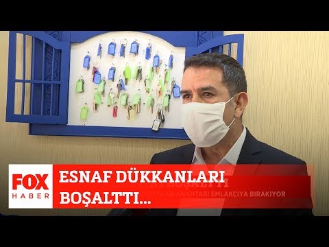 Esnaf dükkanını boşalttı...