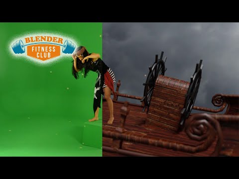 Blender exercises: Camera Tracking