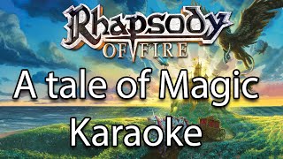 Rhapsody of fire - A Tale of Magic #karaokemusic #karaoke #music #musica #metal #mastering #mixing