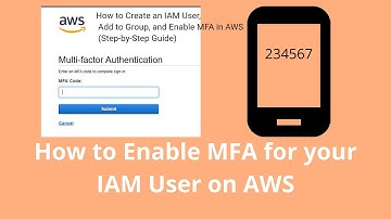 How to Create an IAM User, Add to Group, and Enable MFA in AWS (Step-by-Step ) |#user #aws #iamuser