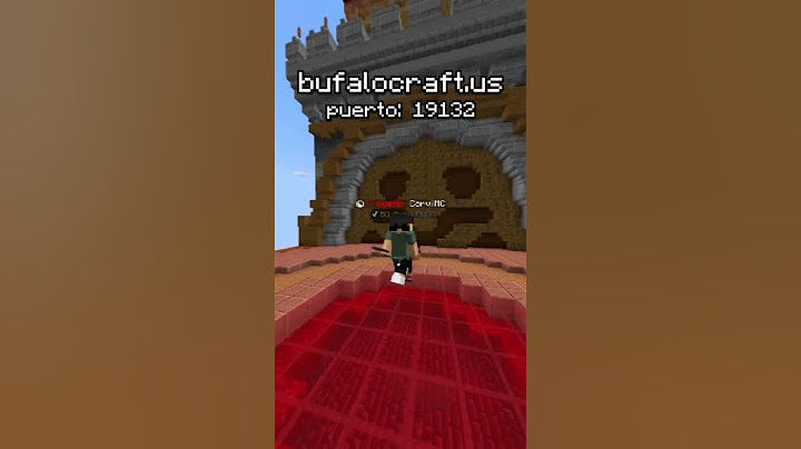 Así de Sencillo puedes entrar a bufalocarft #minecraft #minecraftserver #bedrock #java