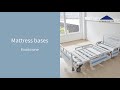Hospital bed  evario one  instrucional  mattress bases  stiegelmeyer