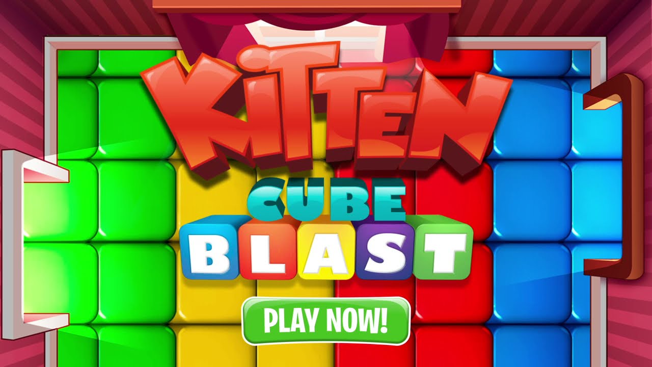 Kitten cube blast MOD APK cover
