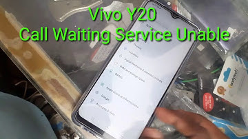 Vivo Y20 Call Waiting Service Unable || How to Unable Call Waiting Service in Vivo Y20 Model