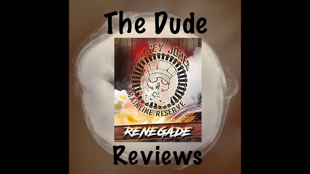 RENEGADE (vanilla custard) by Casey Jones Mainline Reserve/ E-Juice review