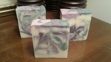 FAST VERSION Lavender Hanger Swirl Essential Oil Soap Making Cold Process Soaps