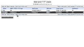 Virtualmin Email Setup