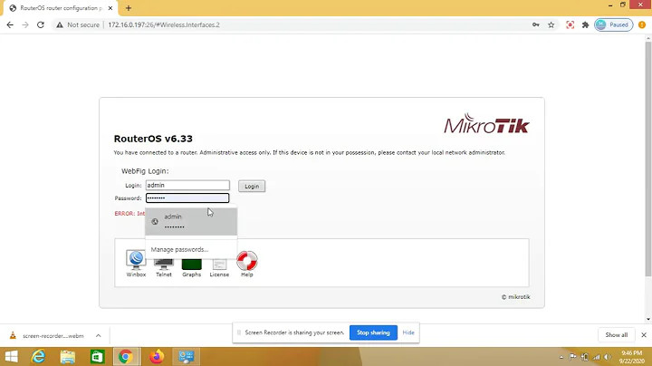How to connect ubnt ap to microtik ap